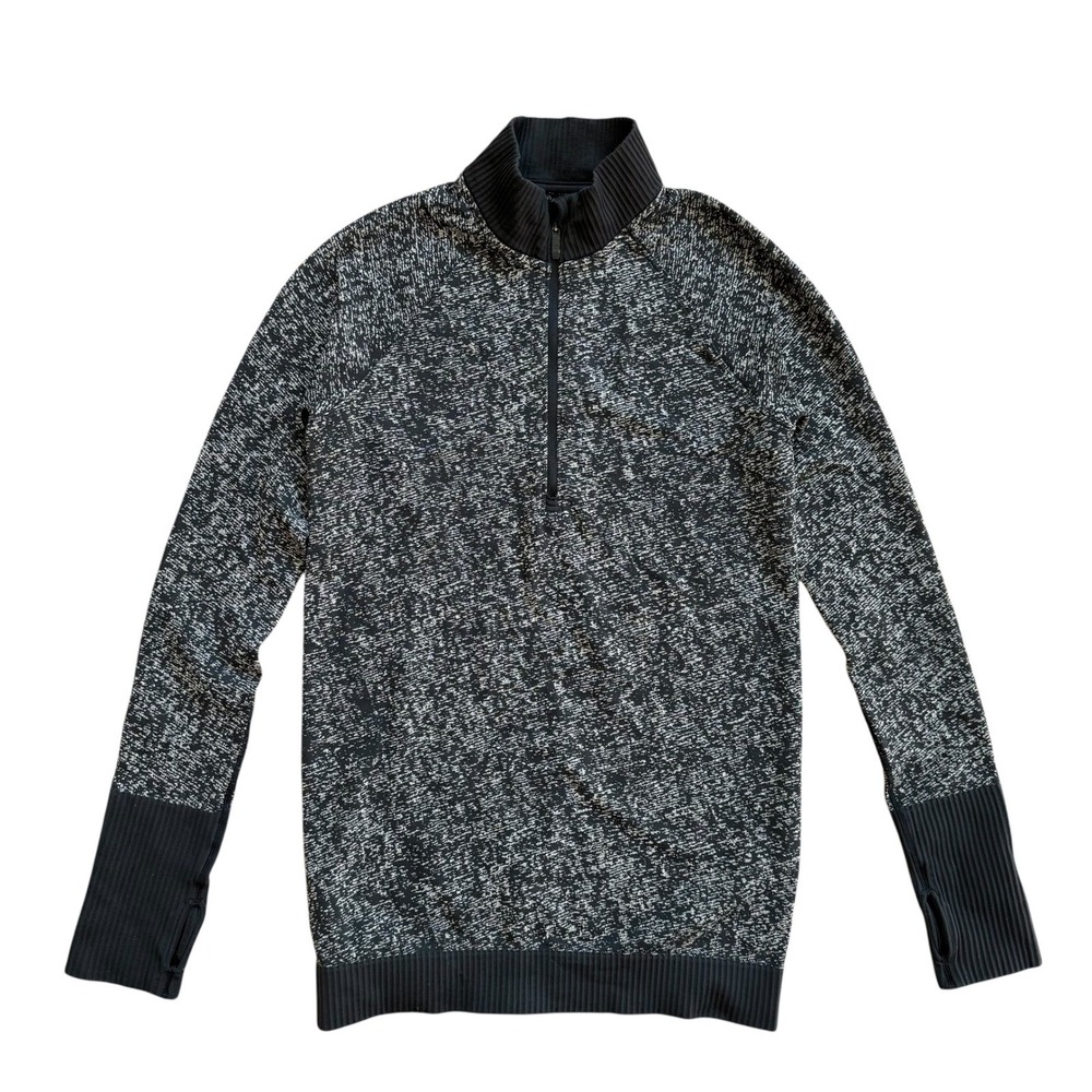Lululemon Run Swiftly Tech Half Zip Pullover Thumbholes Athletic Top Size